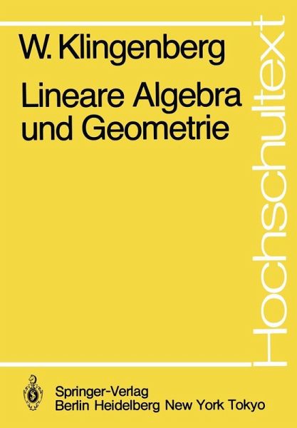 Lineare Algebra und Geometrie (eBook, PDF) Lineare Algebra und Geometrie (eBook, PDF)