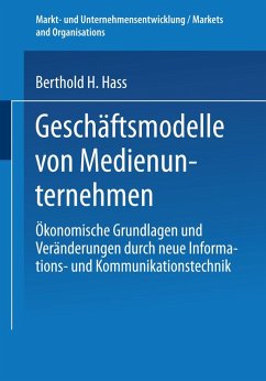 Geschäftsmodelle von Medienunternehmen (eBook, PDF) - Hass, Berthold H.