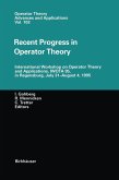 Recent Progress in Operator Theory (eBook, PDF)