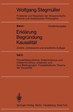 Kausalitätsprobleme, Determinismus und Indeterminismus Ursachen und Inus-Bedingungen Probabilistische Theorie und Kausalität (eBook, PDF)