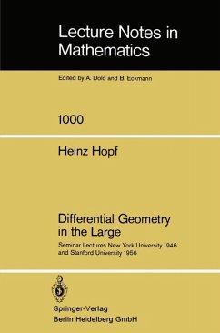 Differential Geometry in the Large (eBook, PDF) - Hopf, Heinz