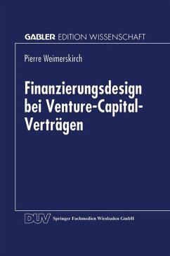 Cover Finanzierungsdesign bei Venture-Capital-Verträgen (eBook, PDF)