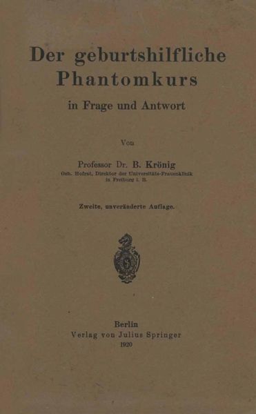 Der geburtshilfliche Phantomkurs in Frage und Antwort (eBook, PDF) Der geburtshilfliche Phantomkurs in Frage und Antwort (eBook, PDF)