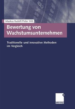 Bewertung von Wachstumsunternehmen (eBook, PDF) - Rudolf, Markus; Witt, Peter