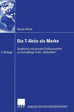 Cover Die T-Aktie als Marke (eBook, PDF)