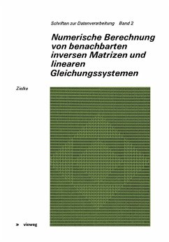 Numerische Berechnung von benachbarten inversen Matrizen und linearen Gleichungssystemen (eBook, PDF) - Zielke, Gerhard