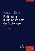 Einführung in die Geschichte der Soziologie (eBook, PDF)
