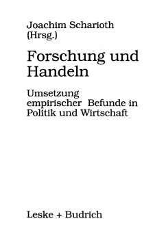 Cover Forschung und Handeln (eBook, PDF)