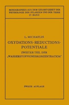 Oxydations-Reductions-Potentiale (eBook, PDF) - Michaelis, Leonor