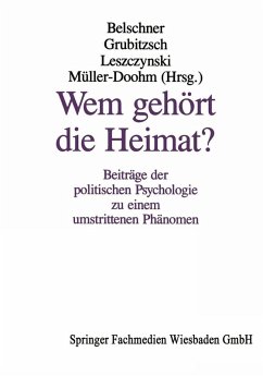 Wem gehört die Heimat? (eBook, PDF)