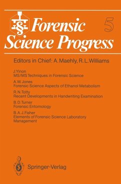 Cover Forensic Science Progress (eBook, PDF)
