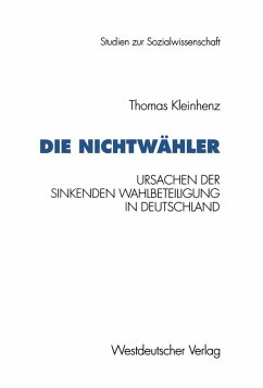Die Nichtwähler (eBook, PDF) - Kleinhenz, Thomas