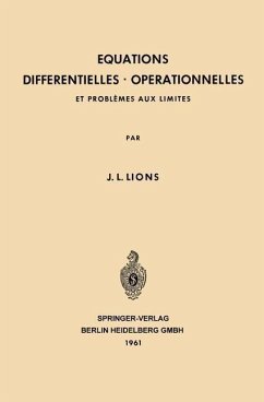 Cover Equations Differentielles Operationnelles (eBook, PDF)