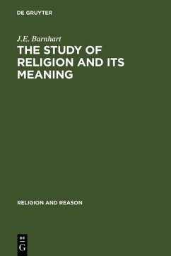 The Study of Religion and its Meaning (eBook, PDF) - Barnhart, J. E.