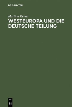 Cover Westeuropa und die deutsche Teilung (eBook, PDF)
