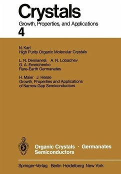 Organic Crystals Germanates Semiconductors (eBook, PDF) - Karl, Norbert; Demianets, Ludmila N.; Lobachev, Anatoly N.; Emelchenko, Gennadi A.; Maier, Horst; Hesse, Joachim