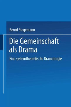 Die Gemeinschaft als Drama (eBook, PDF) Cover Die Gemeinschaft als Drama (eBook, PDF)
