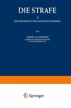 Die Strafe II (eBook, PDF) - Hentig, Hans V.