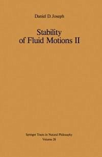 Stability of Fluid Motions II (eBook, PDF) - Joseph, D. D.