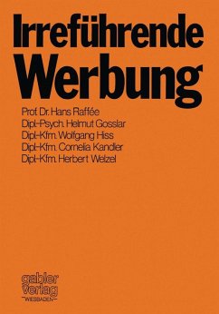 Irreführende Werbung (eBook, PDF) - Raffée, Hans