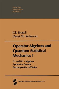 Operator Algebras and Quantum Statistical Mechanics (eBook, PDF) - Bratteli, Ola; Robinson, Derek William