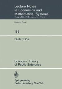 Economic Theory of Public Enterprise (eBook, PDF) - Bös, D.
