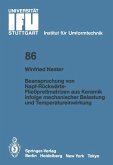 Beanspruchung von Napf-Rückwärts-Fließpreßmatrizen aus Keramik infolge mechanischer Belastung und Temperatureinwirkung (eBook, PDF)
