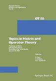 Topics in Matrix and Operator Theory (eBook, PDF)