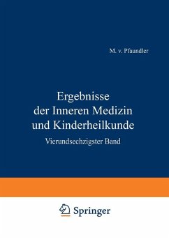 Cover Ergebnisse der Inneren Medizin und Kinderheilkunde (eBook, PDF)