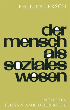 Cover Der Mensch Als Soziales Wesen (eBook, PDF)