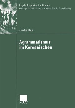 Agrammatismus im Koreanischen (eBook, PDF) - Bae, Jin-Ae