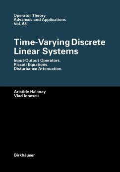 Time-Varying Discrete Linear Systems (eBook, PDF) - Halanay, Aristide; Ionescu, Vlad