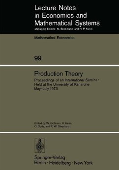 Production Theory (eBook, PDF)