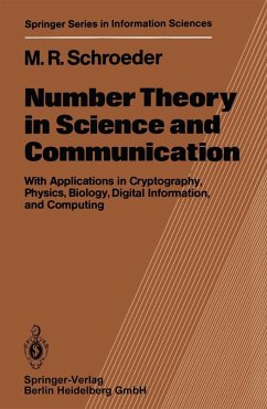 Number Theory in Science and Communication (eBook, PDF) - Schroeder, Manfred R.