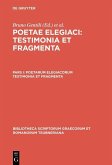 Poetarum elegiacorum testimonia et fragmenta (eBook, PDF)