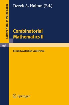 Combinatorial Mathematics II (eBook, PDF)