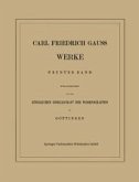 Carl Friedrich Gauss Werke (eBook, PDF)