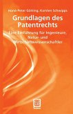 Grundlagen des Patentrechts (eBook, PDF)