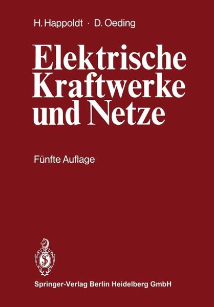 Elektrische Kraftwerke und Netze (eBook, PDF)
