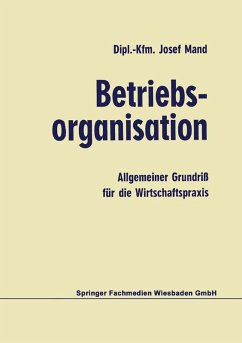 Cover Betriebsorganisation (eBook, PDF)