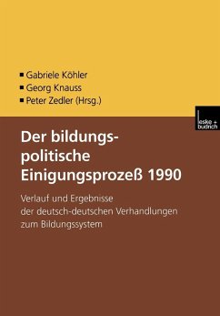 Der bildungspolitische Einigungsprozess 1990 (eBook, PDF)