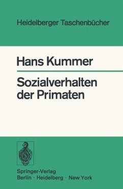 Sozialverhalten der Primaten (eBook, PDF) - Kummer, H.