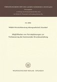 Möglichkeiten von Vorratsplanungen zur Verbesserung der kommunalen Grundausstattung (eBook, PDF)