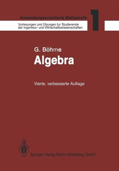 Algebra (eBook, PDF) - Böhme, Gert