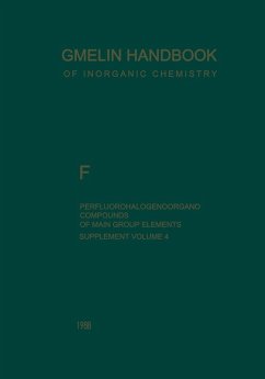 F Perfluorohalogenoorgano Compounds of Main Group Elements (eBook, PDF) - Haas, Alois; Koschel, Dieter; Niemann, Ulrich