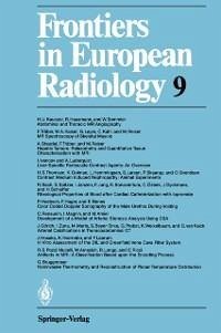 Frontiers in European Radiology (eBook, PDF) - Baert, A. L.; Heuck, F. H. W.