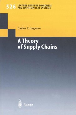 A Theory of Supply Chains (eBook, PDF) - Daganzo, Carlos F.