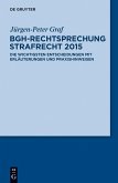 BGH-Rechtsprechung Strafrecht 2015 (eBook, ePUB)
