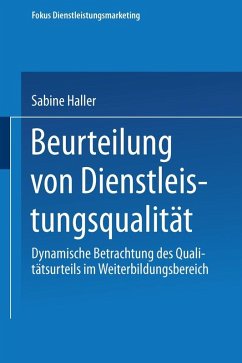 Beurteilung von Dienstleistungsqualität (eBook, PDF) - Haller, Sabine