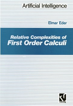 Cover Relative Complexities of First Order Calculi (eBook, PDF)